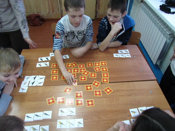 Экологическая игра «Веда» с учениками посёлка Бор