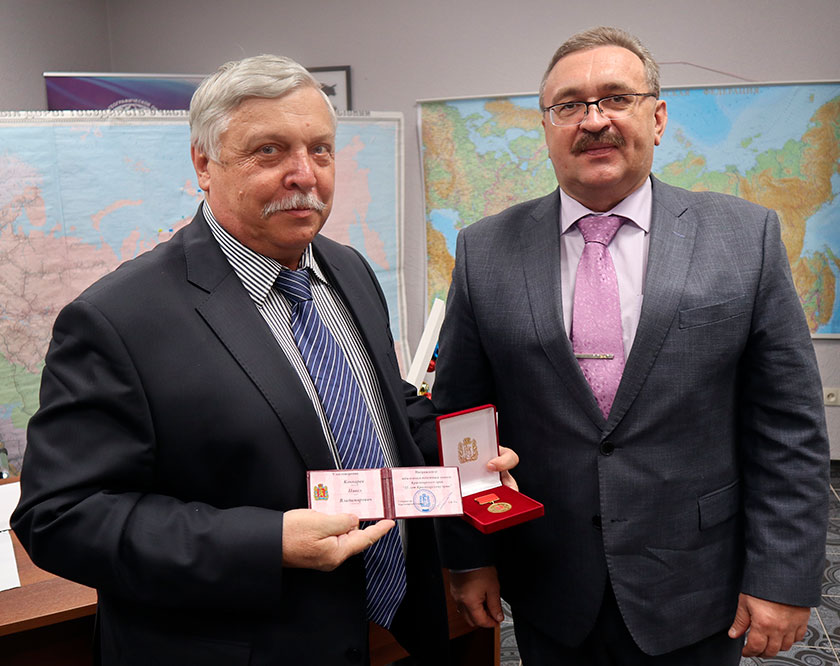 Директора заповедника «Центральносибирский» наградили почетным знаком
