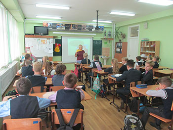 Школьники познакомились с заповедником «Центральносибирский». 